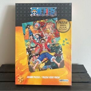 One Piece Straw Hat Crew Anime 1000 Piece Puzzle by ABY Style